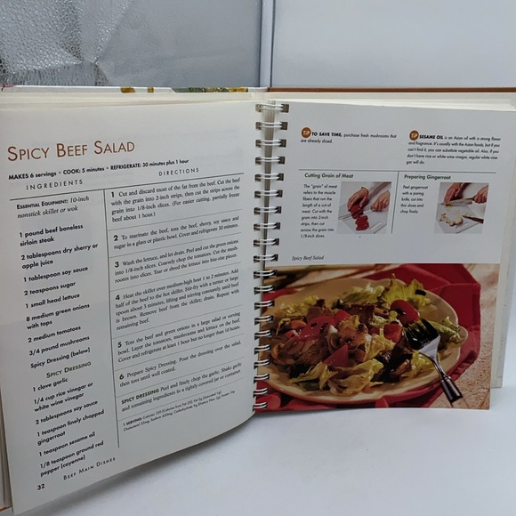 Betty Crocker’s Cooking Basics Cookbook Hardcover Spiral Bound 1998 - Picture 10 of 10